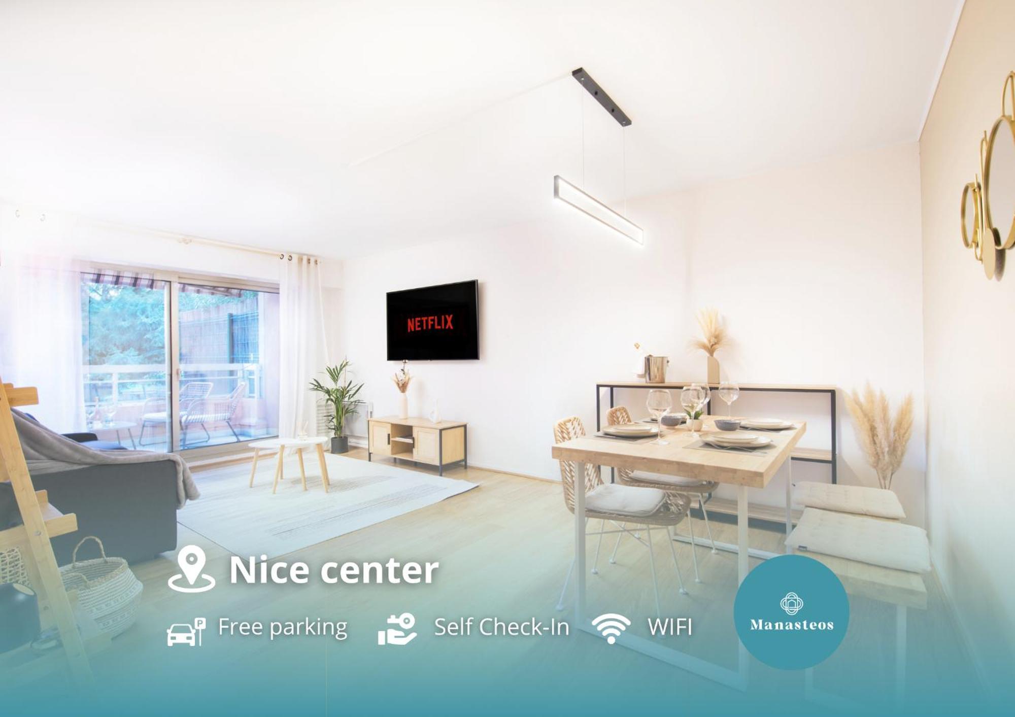Appartement Renove - Terrasse - Parking - Bm Nice Exterior photo